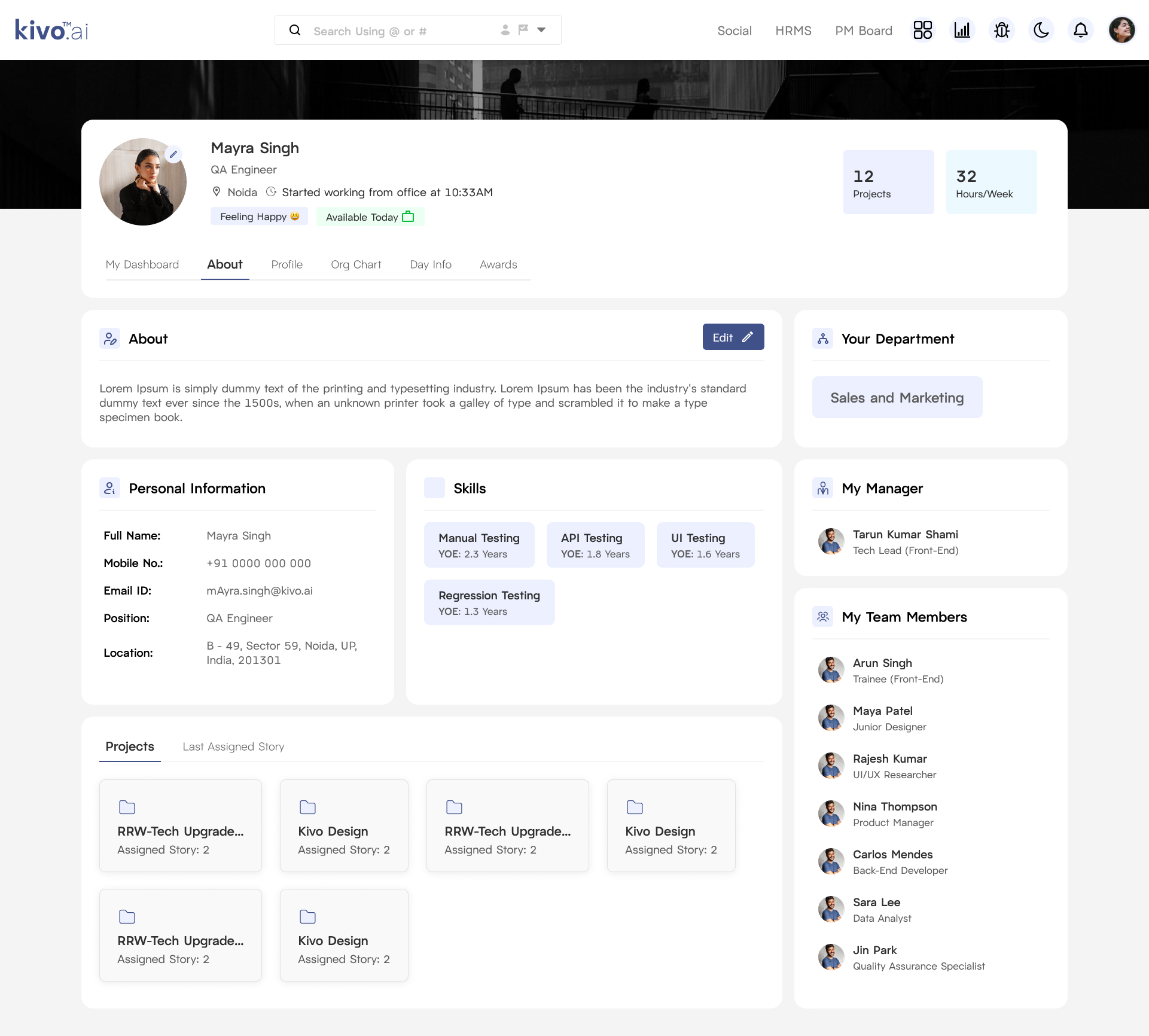 Effortless Course Creation View